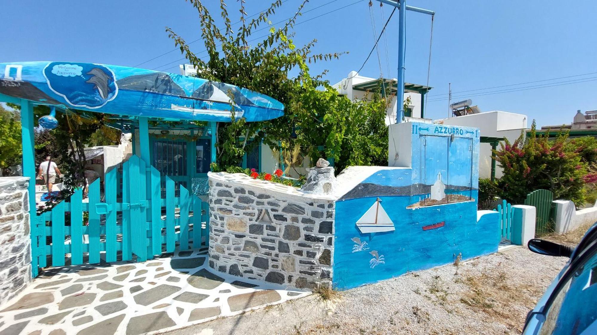 Azzurro Naxos, Azzurro I - Azzurro II - Azzurro III Apartment Naxos City ภายนอก รูปภาพ