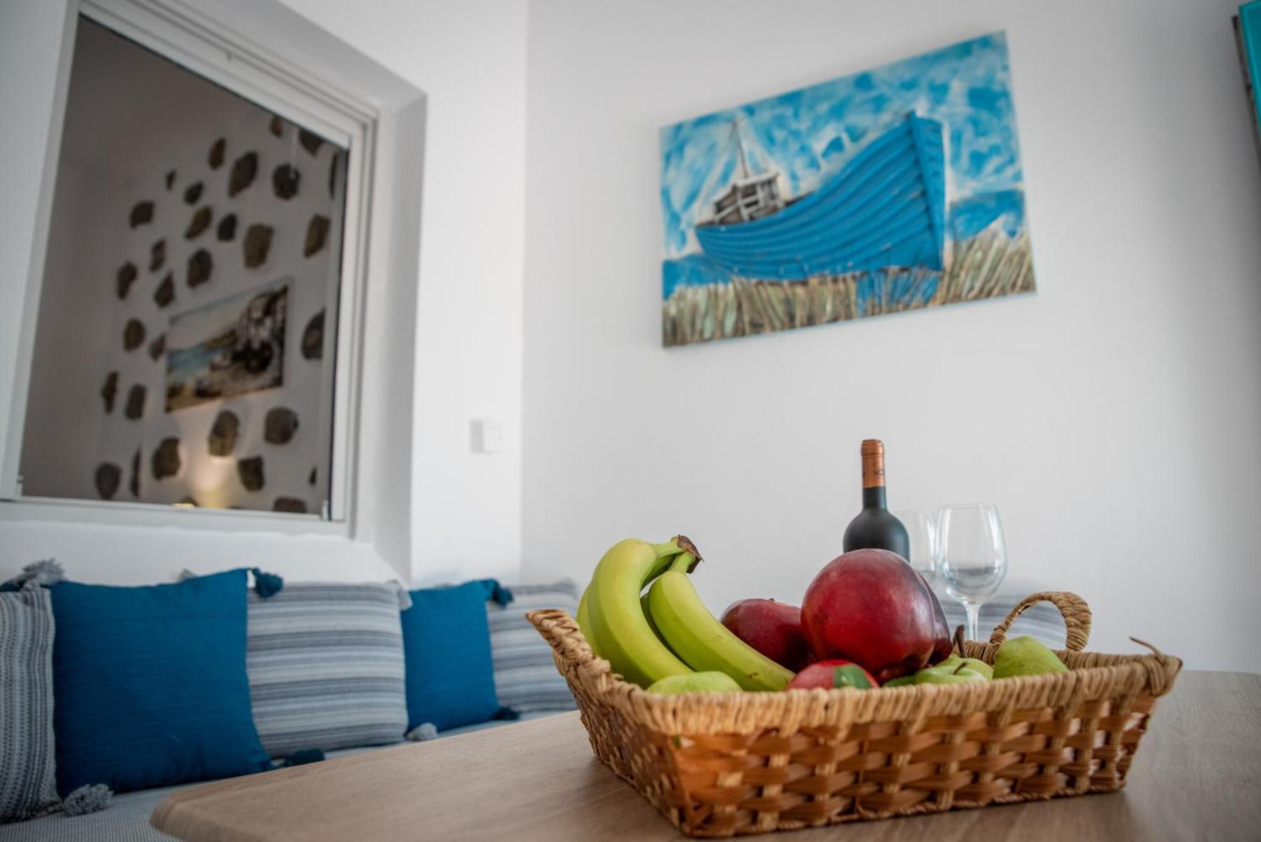Azzurro Naxos, Azzurro I - Azzurro II - Azzurro III Apartment Naxos City ภายนอก รูปภาพ